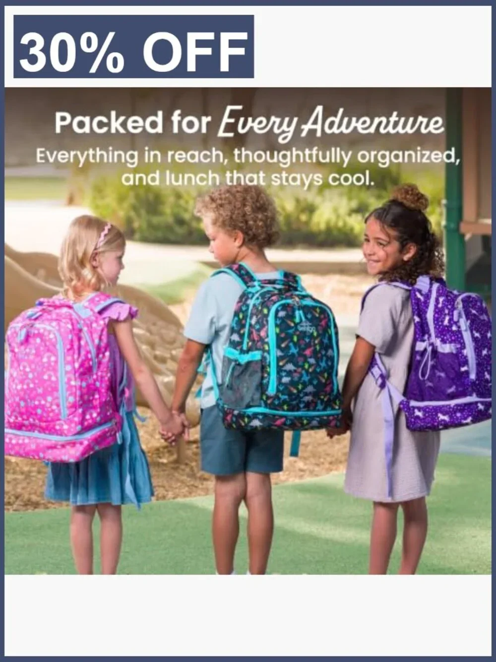 2-in-1 Backpack & Insulated Lunch Bag, 16.5
